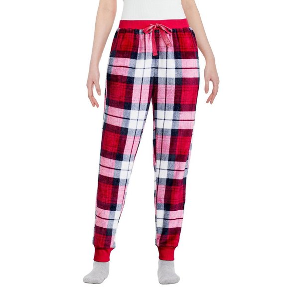 Women's Plush Pajama Jogger - Picture 1 of 8